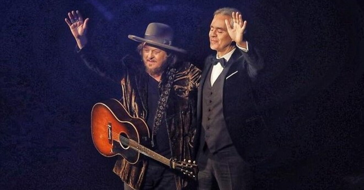 News RadioItaliaAndrea Bocelli con Zucchero e la figlia Virginia