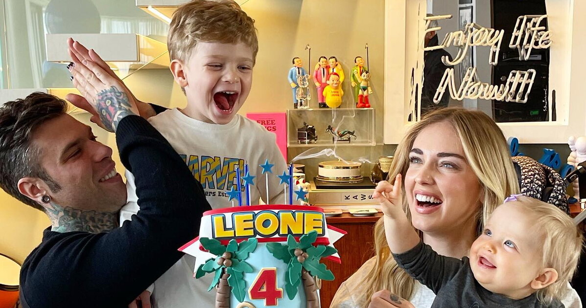 News - RadioItalia-Fedez: il figlio Leone compie 4 anni. Le foto