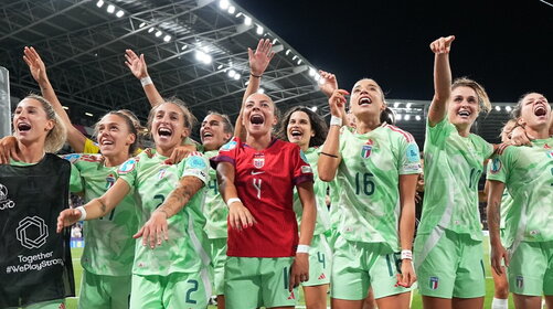 Italia in semifinale agli Europei, Azzurre nella storia