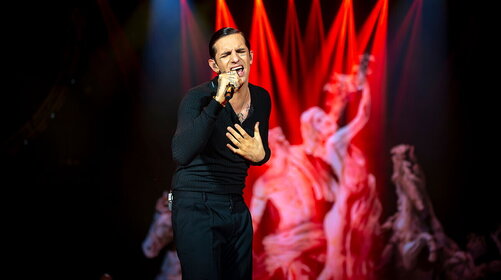  Achille Lauro all'Arena di Verona per la Cerimonia di Chiusura delle Olimpiadi