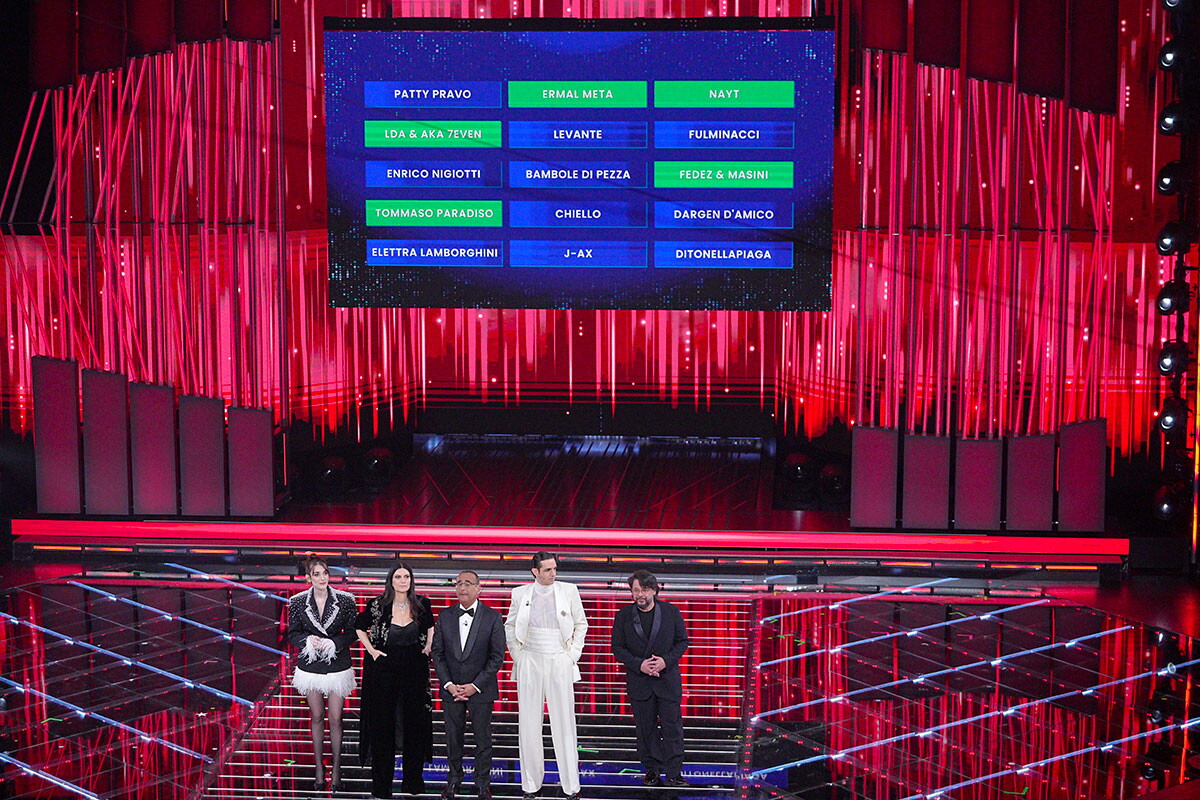 LA SECONDA SERATA SANREMO 2026