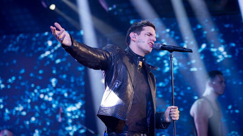 Achille Lauro per la prima volta in concerto allo stadio di Udine