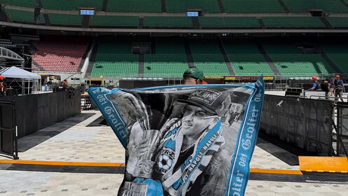 San Siro è azzurro: il gemellaggio tra Milano e Napoli secondo Geolier