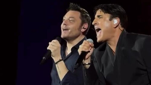 Tiziano Ferro e Sal Da Vinci, il duetto a sorpresa al Maradona di Napoli