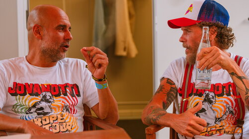 Jovanotti, l'incontro speciale con Pep Guardiola: “Un grandissimo che ama l'Italia”