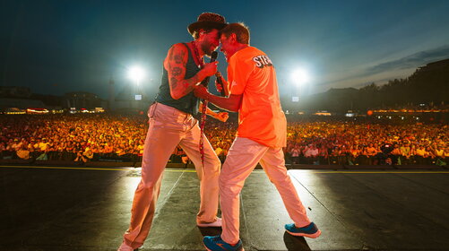 Jovanotti porta Morandi e… Parmitano alla seconda data del Jova Summer Party
