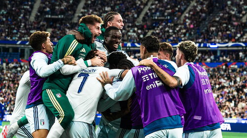 Gli Azzurri superano l'esame di francese: ottimo pareggio contro Zidane