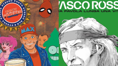 Vasco Rossi e Max Pezzali: i loro nuovi fumetti al Lucca Comics 2026